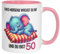 50 Geburtstag Frauen Geschenk Tasse | Eines Morgens wachst du auf und du bist 50 | Lustige Geschenk Geburtstagstasse mit Spruch 50. Geburtstag | 50ter Geburtstag - Witziges Geburtstagsgeschenk Frau