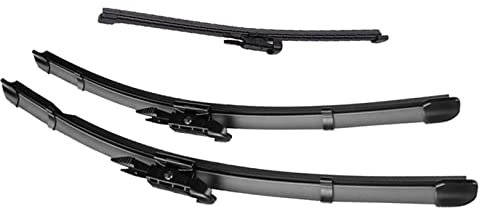 Scheibenwischer-Set für vordere und hintere Scheibenwischerblätter, für BMW 1er E81 E87 2004 2005 2006 2007 2008 2009 2010, Fenster 20+20+12
