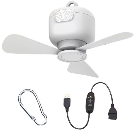 Deckenventilator Für Zelte 3 Stufen Aufhängbares Baldachin-Kühlgerät