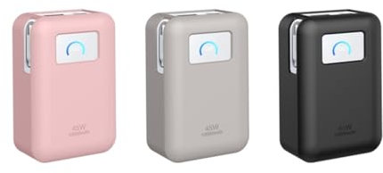 Custodia protettiva per alimentatore Anker Nano 45 W 10000 mAh, custodia protettiva antipolvere (rosa)