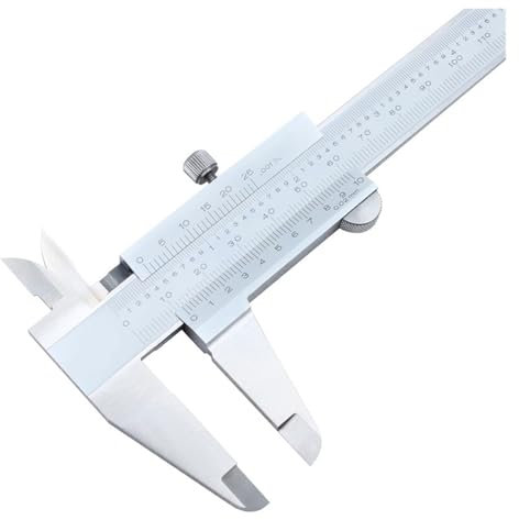 Pied à coulisse à vernier 6 pouces 0-150 mm 200 mm 300 mm(0-200mm)