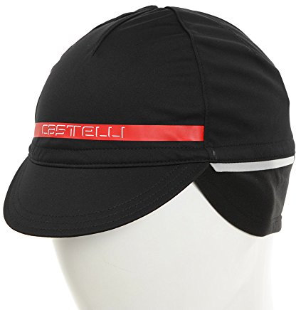 Castelli Men's DIFESA 2 Cap Hat, Black, Uni