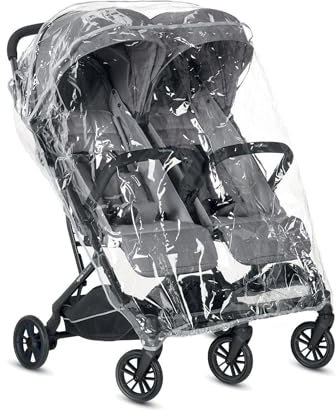 Inglesina Protector de lluvia para sillita de paseo doble, compatible con Twin Sketch