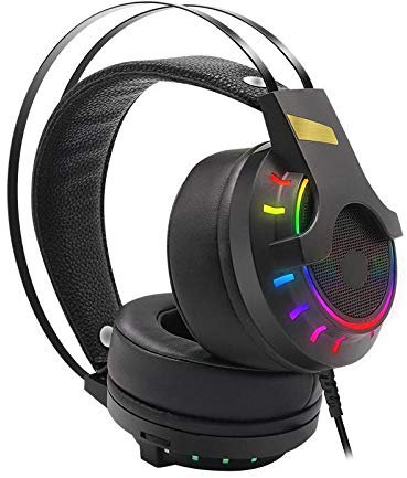 Auriculares estéreo para juegos con reducción de ruido, auriculares para PS4, Xbox One, con cancelación de ruido y control en línea para PS4/Xbox 1/PC