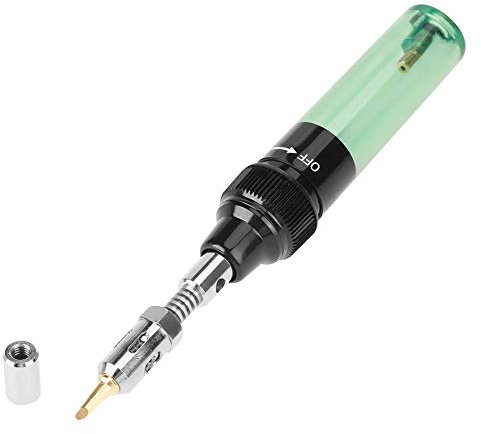 Kit Saldatore a Gas Portatile, Penna Ricaricabile a Stagno, Cannello Butano 1300 ℃