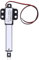 Actionneur linéaire 50mm, interrupteur de fin de course interne de moteur d'actionneur linéaire électrique 12v DC Mini pour l'industrie automobile(50mm-15mm/s-50N)