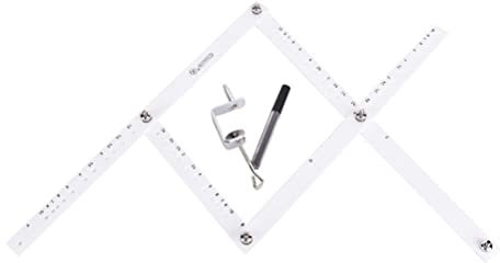 bopely Künstler Pantograph Zeichnung Werkzeug Klappmaß Lineal Reduzierer Vergrößerer Werkzeug Kunsthandwerk Für Büroschule Liefert 34 cm