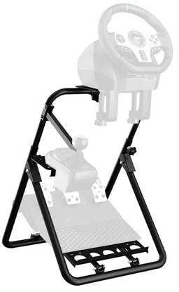 PXN Verstellbarer Gaming-Radständer A9 (schwarz)