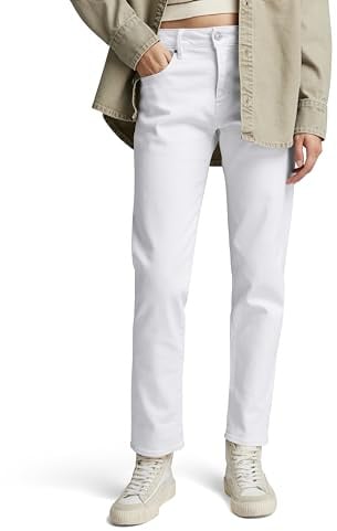 G-STAR Damen Kate Boyfriend Jeans, Weiß (Paper White Gd D15264-c301-g547), 28W / 34L