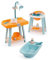Ecoiffier Jouets 1878 - Ensemble Nursery Pack 3 en 1 - Une Chaise Haute, Une Table à Langer et Une Baignoire pour poupée - Jeux d'imitation - A partir de 18 Mois - Origine France Garantie
