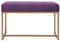 Bank 80 cm Lila Samt,247557