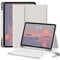 JKSML Keyboard Case for iPad (A16)11th Gen 11 inch 2025 & iPad 10th Generation 10.9 inch 2022 with Pencil Holder | Detachable Bluetooth Wireless Keyboard | Soft TPU Back Shell | Auto Sleep/Wake (Grey)