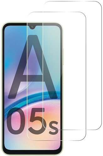 QUITECO Verre Trempé pour Samsung Galaxy A05 / A05s [2 PIÈCES] Vitre Protection Protecteur d'écran