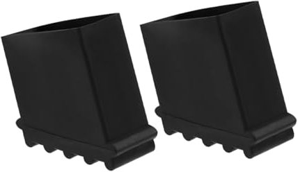 DIYEAH 2Pièces Lot de Patins Antidérapants Caoutchouc pour Échelle Pliante Accessoires pour Escabeaux Amélioration de Stabilité Isolation Électrique à Usure