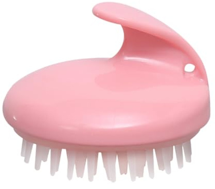 Healeved Kopfhaut Massagebürste Shampoo Bürste mit Silikon Noppen für Erwachsene und Weiche Kopfhaut Reinigung und Peeling Praktisches Haarmassagegerät für Effektive Schuppenentfernung und