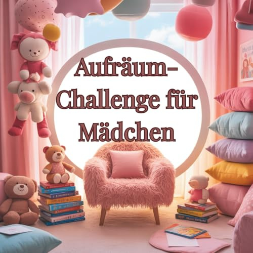 Aufräum-Challenge für Mädchen: Das Mitmachbuch für Mädchen ab 8 Jahren – In 30 Tagen zu mehr Ordnung, Motivation und Stolz im Kinderzimmer