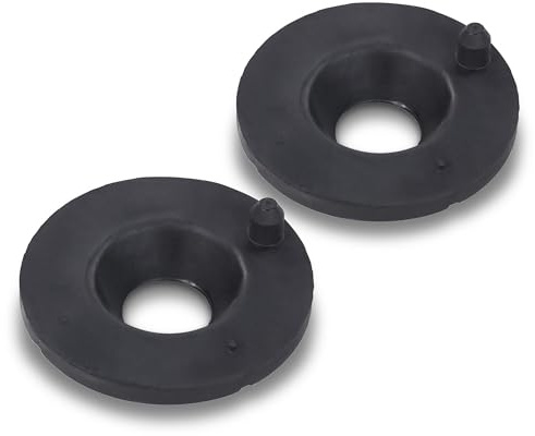 BESTPRICE 2x Federteller hinten unten Kompatibel mit AUDI A1, A3, Q3, TT, SEAT ALHAMBRA, ALTEA, LEON, TOLEDO 3, SKODA OCTAVIA 2, SUPERB 2, YETI, VW BEETLE, CC B7, EOS, GOLF 5, 6, JETTA 3, 4, PASSAT