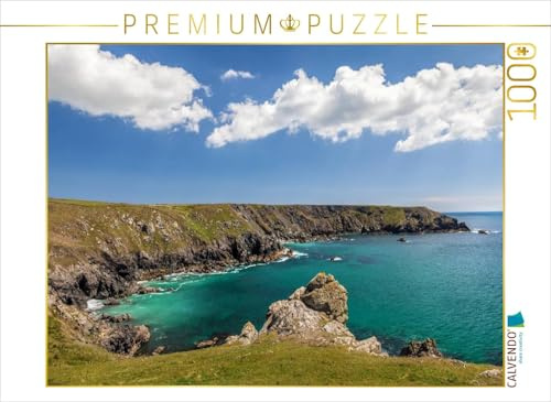 CALVENDO Puzzle Predannack Head beim Lizard Point in Cornwall, England | 1000 Teile Lege-Größe 64 x 48 cm Foto-Puzzle für glückliche Stunden