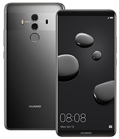 HUAWEI 10 Pro (Maté BLA-L29) 6GB / 128Go 6.0 Pouces Dual SIM LTE Usine déverrouillés - International Stock Non (Gris Titane)
