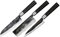 SAMURA SUPER 5 Küchenmesser-Set, 3 professionelle Messer aus VG-10-Stahl, SP5220