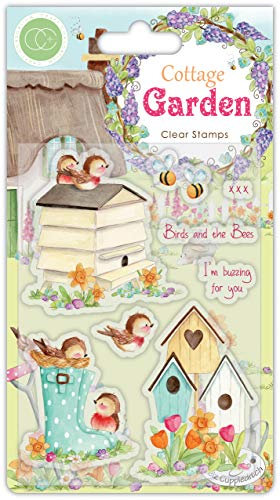 CRAFT CONSORTIUM LTD CCSTMP031 Landhaus Garten Stempel Vögel Bienen