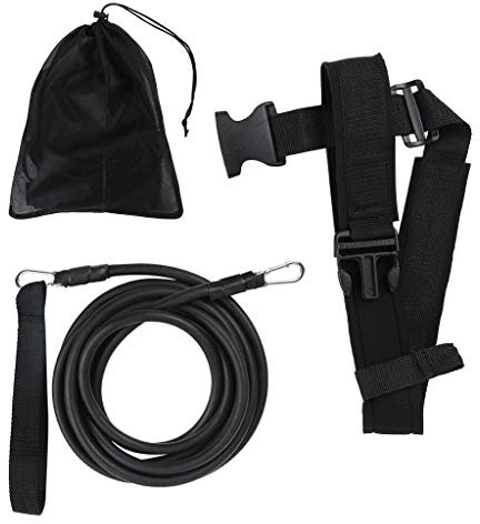 YFCTLM Schwimmgürtel Swim Bungee Trainingsgürtel Tether Stationäre Cords Pool-Ausbildungshilfe Widerstand Schwimmkrafttraining Seil-Training-Tools