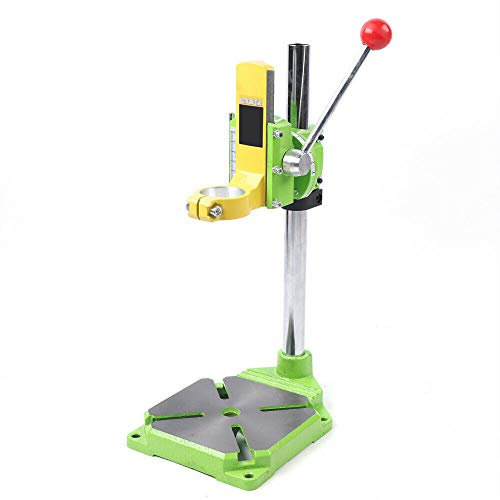 Futchoy 490 mm Adjustable Drill Stand Clamp Holder Column Drill Stand for Drill Table Drill for Many Models for Hand Drill Vice Holder DIY Tool Press