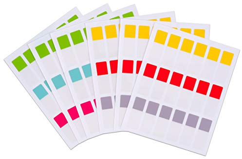 Betzold Index-Tabs, selbstklebend, 6 Farben Haftmarker | Kleberegister, Organisation, Bürobedarf, farbig