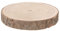 Holz Baumscheibe natur - 18-23 cm - Deko Holz Scheibe Echtholz Tischdeko - Dekorieren Bemalen Brandmalen
