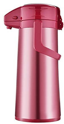 2,5 litres / 88 oz Fontaine isotherme à double paroi Airpot，Carafe à café en acier inoxydable，Pichet à pompe thermique qui maintient les liquides chauds pendant 24 heures/froids pendant 48 heures
