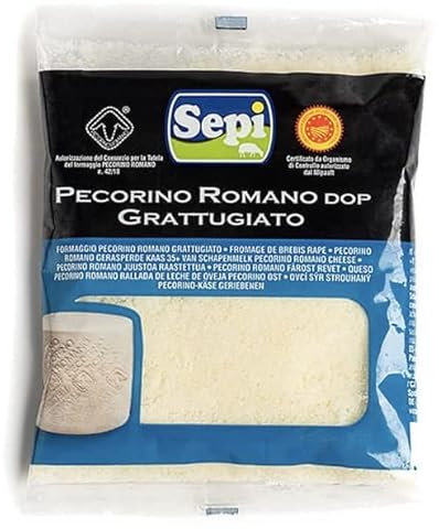 Sepi Pecorino Romano DOP gerieben 3x100gr im wiederverschließbare Beutel