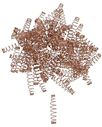 Piano Keys Spring Golden Copper Jack Wire Spring for Upright Repair Part Replacement Pack of 90