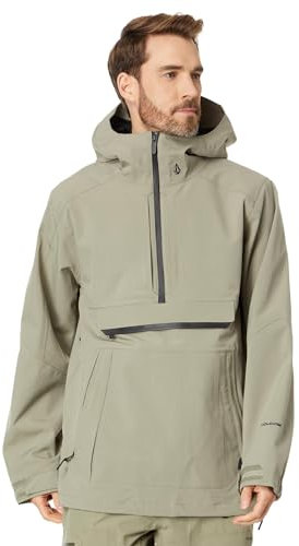 Volcom Herren Brighton Pullover Jacke, Light Military S4, XL