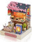 Cuteefun DIY Puppenhaus Miniatur mit Werkzeugen Bastelset, Miniatur Puppenhaus zum Selber Bauen, Kleine Deko Puppen Haus Kit für Geburtstag Weihnachten (Sakura Nudeln Shop)