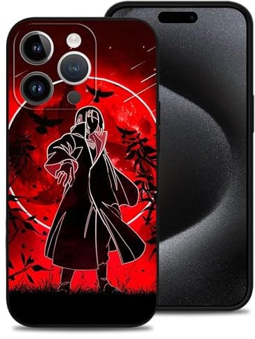 Vauiwiaie Anime Phone Case for iPhone 15 Pro - Protagonist Pattern, Anti-Scratch Soft Shockproof TPU Case for Fans, Compatible With 6.1 Inch Model