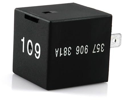 ROBUST Number 109 Ecu Relay Fuel Pump for Audi A3 Seat Cordoba Ibiza Leon Skoda Fabia Octavia Volkswagen Bora Caddy Golf Lupo Passat Polo Sharan Transporter 1J0906381A 1008300003