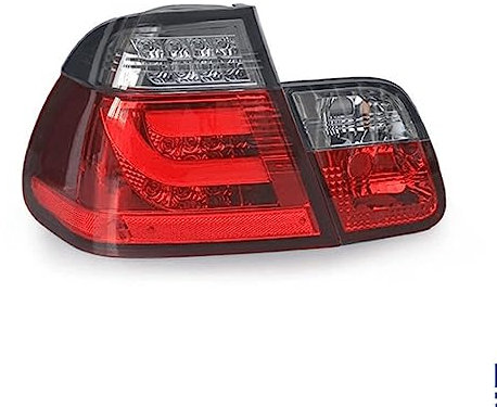 ORCOW 2 Pack Rücklicht Heckleuchte Rückleuchte für 3 Series E46 2001 2002 2003 2004, Auto Heckklappe Rückleuchten Linke Rechte Rücklichter Rücklicht-Montage Autoteile,left-1pcs