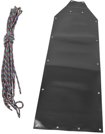 Gogogmee Robuster Hirschschlitten Aus Kunststoff Schleppschlitten Mit Seil Tragbarer Jagd Und Utility Schlitten Ideal Für Eisfischen Transport Camping Und Outdoor Abenteuer