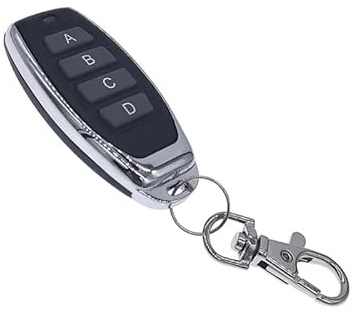 Wireless remote Control switch 1/2/3/4Key Garage Door EV1527 White Learning Code DC6V Auto Car Alarm System 433MHz BIANMTSW(New-ABCD)