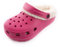 R-ISLAND Winter-Clogs für Damen, Erwachsene, mit warmem Futter, EVA, bequem, rutschfest, perfekt für drinnen und draußen., Pink, 40 EU