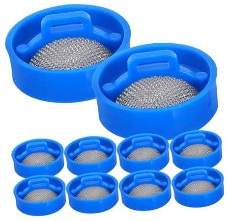 Angoily 10pezzi Filtro Rete Per Valvola Ingresso Acqua Lavatrice Filtro Anti-impurità Installazione Semplice e Manutenzione Rapida Compatibile Maggior Parte Delle Lavatrici