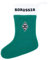 Borussia Mönchengladbach Nikolausstrumpf | Offizieller Fanartikel Fohlenshop | Gladbach Fanartikel Weihnachtsdeko mit gesticktem Vereinslogo