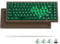 Womier 75% Keyboard with QMK/VIA, WD75 Wood Gaming Keyboard 8000mAh Battery, Tri-Mode Wireless Mechanical Custom Key Board RGB Hot Swappable with Translucent Clear Keycaps-POM Linear Switch