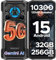 DOOGEE Blade 20 Play AI 5G Android 15 Outdoor Handy Ohne Vertrag, Dimensity 7050, 10300mAh/33W, 32GB+256GB+2TB Outdoor Smartphone, 125dB Lautsprecher, 50MP+20MP Nachtsicht, 6.6 HD+, WiFi6/NFC/Face ID