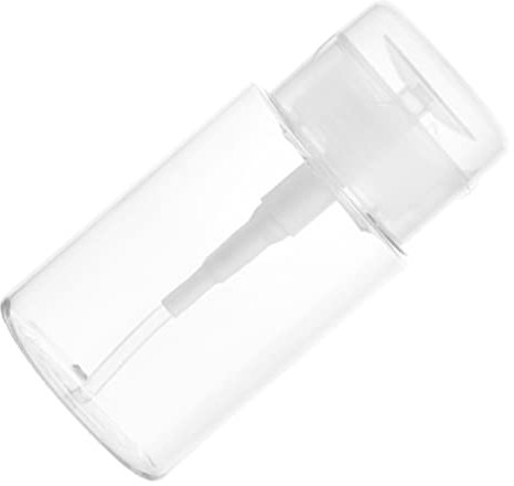 WEKADRIN 100ml Refillable Travel Size Pump Bottle Empty Cosmetics Container Portable Lotion Dispenser Suitable for Foundation and Makeup Remover