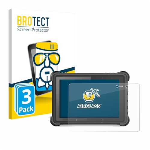 BROTECT Schutzglas für MSI ND52 | 3 Stück Transparenter Displayschutz Made in Germany Schutzfolie Panzer Folie Glas 9H Anti-Fingerprint Einfache Montage Clear