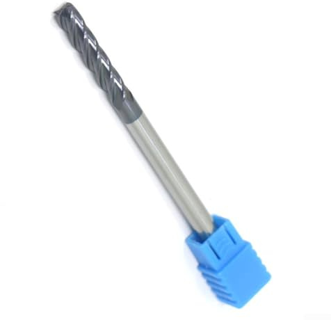Schaftfräser 100 mm, Wolframkarbid 4-schneidig Schaftfräser, CNC-Fräser 5 mm Durchmesser