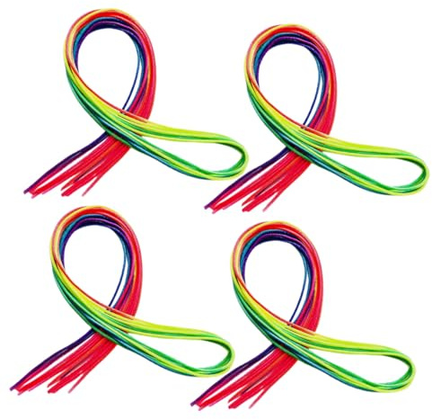 ARTIBETTER 60 Stück Bunte Haarbänder Haarseile für Flechtfrisuren Modische Haarschmuck Accessoires Vielseitig für Selbstgemacht Farbenfrohes Flechtzubehör