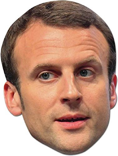 P'tit Clown - Masque Adulte Carton - Emmanuel Macron