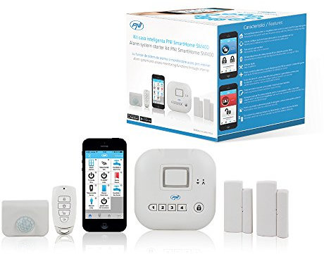 PNI SmartHome SM400 Alarmsystem kit, Fernbedienung, dediziert für Android/iOS Anwendung